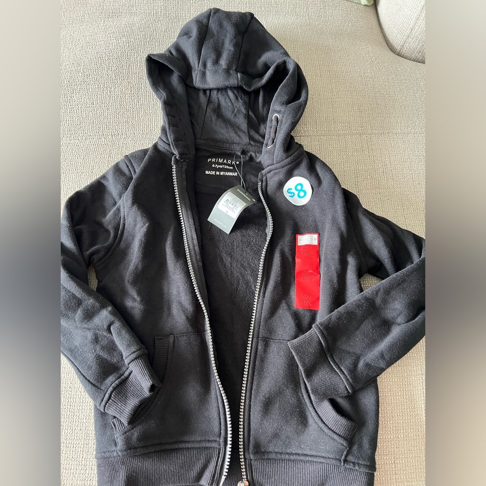 Boys zip hoodie
